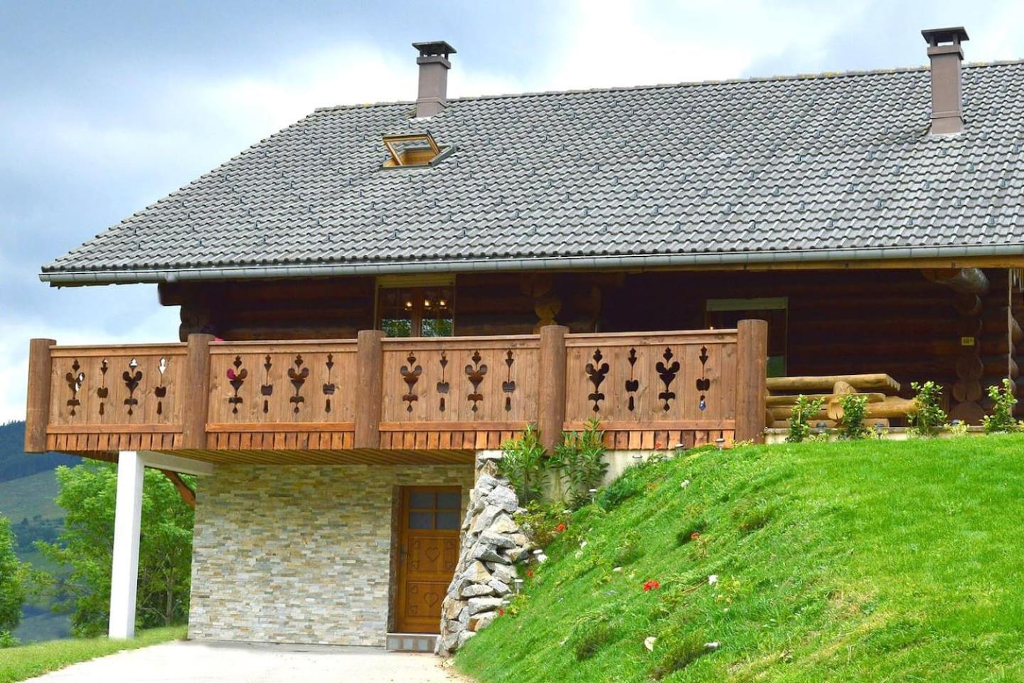 Chalet Spa Le Royal Nathalie Mn La Rouge La Bresse Ngoại thất bức ảnh
